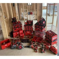 Milwaukee 15 in. PACKOUT Tote -Tool Storage Online Shop red milwaukee modular tool storage systems 48 22 8315 66 1000