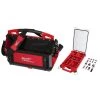 Milwaukee 20 in. PACKOUT Tote with SHOCKWAVE Impact Duty Alloy Steel Screw Driver Bit Set with PACKOUT Case (100-Piece) 2 Milwaukee 20 in. PACKOUT Tote with SHOCKWAVE Impact Duty Alloy Steel Screw Driver Bit Set with PACKOUT Case (100-Piece) -Tool Storage Online Shop red milwaukee modular tool storage systems 48 22 8320 48 32 4082 64 1000
