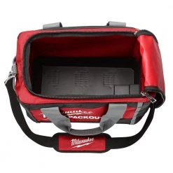 Milwaukee 15 in. PACKOUT Tool Bag with Fastback Folding Utility Knife Set (2-Pack) -Tool Storage Online Shop red milwaukee modular tool storage systems 48 22 8321 48 22 1503 66 1000