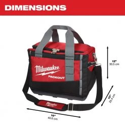 Milwaukee 15 in. PACKOUT Tool Bag with FASTBACK 6-In-1 Folding Utility Knife and FASTBACK Compact Folding Utility Knife Set -Tool Storage Online Shop red milwaukee modular tool storage systems 48 22 8321 48 22 1505q 40 1000