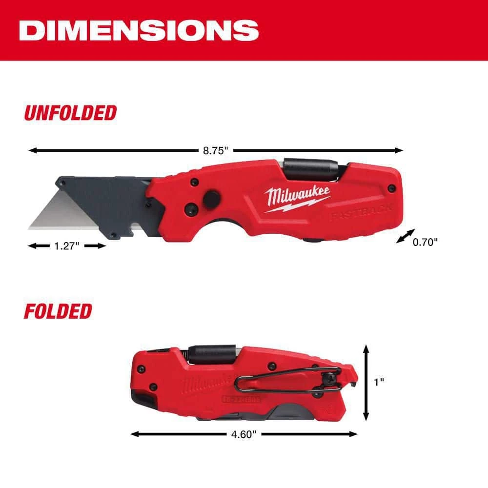 Milwaukee 20 in. PACKOUT Tool Bag with FASTBACK 6-In-1 Folding Utility Knife and FASTBACK Compact Folding Utility Knife Set 7 Milwaukee 20 in. PACKOUT Tool Bag with FASTBACK 6-In-1 Folding Utility Knife and FASTBACK Compact Folding Utility Knife Set - Image 5
