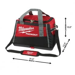Milwaukee 20 in. PACKOUT Tool Bag with Tool Bag 12 Milwaukee 20 in. PACKOUT Tool Bag with Tool Bag -Tool Storage Online Shop red milwaukee modular tool storage systems 48 22 8322 48 22 8180 40 1000