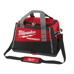 Milwaukee 20 in. PACKOUT Tool Bag and SHOCKWAVE Impact Duty Alloy Steel Screw Driver Bit Set with PACKOUT Case (100-Piece) -Tool Storage Online Shop red milwaukee modular tool storage systems 48 22 8322 48 32 4082 a0 1000