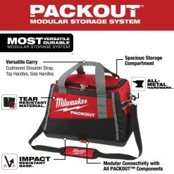 Milwaukee 20 in. PACKOUT Tool Bag -Tool Storage Online Shop red milwaukee modular tool storage systems 48 22 8322 e1 1000