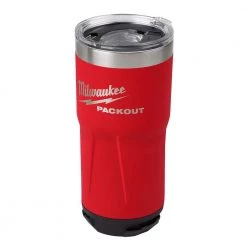 Milwaukee PACKOUT Red 20 oz. Tumbler 20 Milwaukee PACKOUT Red 20 oz. Tumbler -Tool Storage Online Shop red milwaukee modular tool storage systems 48 22 8392r 1d 1000