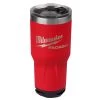 Milwaukee PACKOUT Red 30 oz. Tumbler -Tool Storage Online Shop red milwaukee modular tool storage systems 48 22 8393r 64 1000