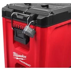 Milwaukee PACKOUT 10 in. Compact Portable Tool Box with Adjustable Dividers and Interior Storage Tray -Tool Storage Online Shop red milwaukee modular tool storage systems 48 22 8422 66 1000