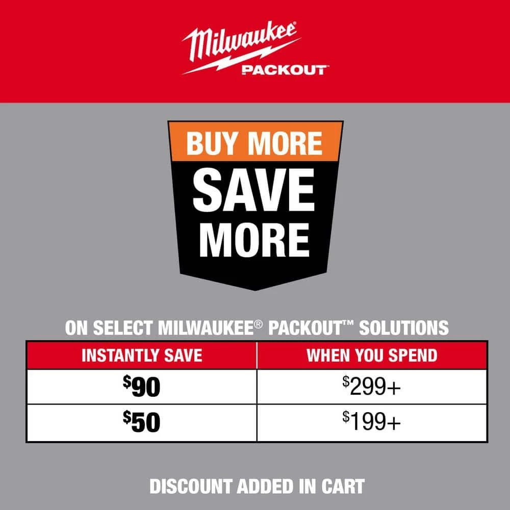 Milwaukee PACKOUT 11-Compartment Impact Resistant Portable Small Parts Organizer 17 Milwaukee PACKOUT 11-Compartment Impact Resistant Portable Small Parts Organizer - Image 15