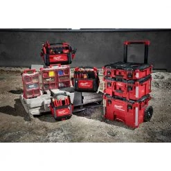 Milwaukee PACKOUT 11-Compartment Small Parts Organizer (3-Pack) 23 Milwaukee PACKOUT 11-Compartment Small Parts Organizer (3-Pack) -Tool Storage Online Shop red milwaukee modular tool storage systems 48 22 8430x3 1f 1000