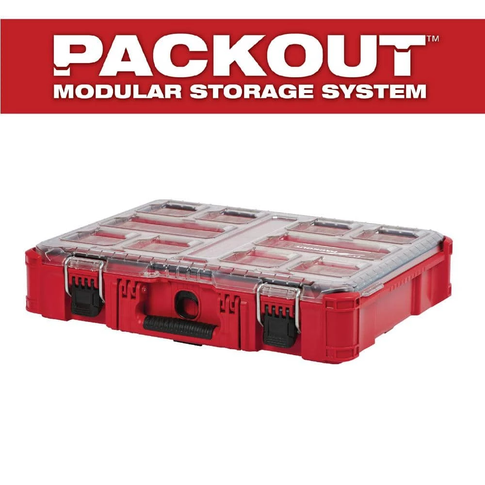 Milwaukee PACKOUT 11-Compartment Small Parts Organizer (3-Pack) 13 Milwaukee PACKOUT 11-Compartment Small Parts Organizer (3-Pack) - Image 11