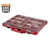 Milwaukee PACKOUT 11-Compartment Low-Profile Impact Resistant Portable Small Parts Organizer -Tool Storage Online Shop red milwaukee modular tool storage systems 48 22 8431 64 1000