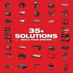 Milwaukee PACKOUT 5-Compartments Small Parts Organizer -Tool Storage Online Shop red milwaukee modular tool storage systems 48 22 8435 4f 1000