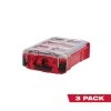 Milwaukee PACKOUT 5-Compartments Small Parts Organizer (3-Pack) 1 Milwaukee PACKOUT 5-Compartments Small Parts Organizer (3-Pack) -Tool Storage Online Shop red milwaukee modular tool storage systems 48 22 8435x3 64 1000