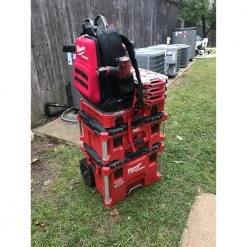 Milwaukee PACKOUT 5-Compartment Low-Profile Compact Small Parts Organizer -Tool Storage Online Shop red milwaukee modular tool storage systems 48 22 8436 1d 1000