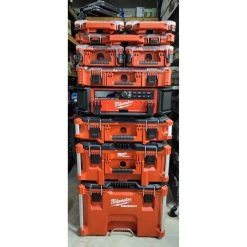 Milwaukee PACKOUT 5-Compartment Low-Profile Compact Small Parts Organizer -Tool Storage Online Shop red milwaukee modular tool storage systems 48 22 8436 77 1000