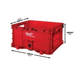 Milwaukee Packout Tool Storage Crate (2-Pack) -Tool Storage Online Shop red milwaukee modular tool storage systems 48 22 8440x2 40 1000