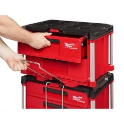 Milwaukee PACKOUT 22 in. 2-Drawer Tool Box with Metal Reinforced Corners -Tool Storage Online Shop red milwaukee modular tool storage systems 48 22 8442 1d 1000