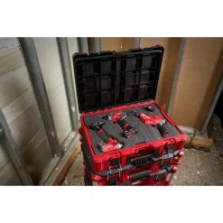 Milwaukee PACKOUT 16 in. Portable Modular Tool-Box Case with Customizable Insert -Tool Storage Online Shop red milwaukee modular tool storage systems 48 22 8450 1d 1000