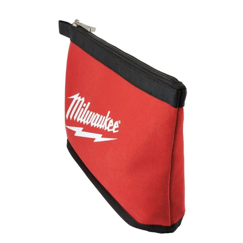 Milwaukee 12 in. Red Zipper Tool Bag (4-Piece) 6 Milwaukee 12 in. Red Zipper Tool Bag (4-Piece) - Image 4