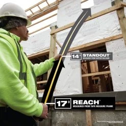 Milwaukee 10 in. Jobsite Backpack with 25 ft. x 1 in. Compact Magnetic Tape Measure (2-Pack) -Tool Storage Online Shop red milwaukee tool bags 48 22 8200 48 22 0325g 1f 1000