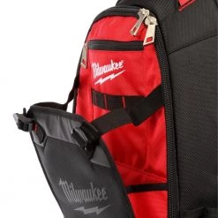 Milwaukee 10 in. Jobsite Backpack with 1000-Volt Insulated Screwdriver Set and Pouch (4-Piece) -Tool Storage Online Shop red milwaukee tool bags 48 22 8200 48 22 2204 1d 1000