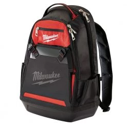 Milwaukee 10 in. Jobsite Tool Backpack with Screwdriver Set (11-Piece) -Tool Storage Online Shop red milwaukee tool bags 48 22 8200 48 22 2710 a0 1000