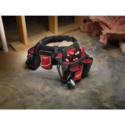 Milwaukee Adjustable Electricians Work Belt with 6-Piece Screwdriver Set -Tool Storage Online Shop red milwaukee tool belts 48 22 8110 48 22 2706 76 1000