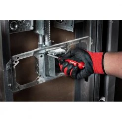 Milwaukee Adjustable Electricians Work Belt with 6-Piece Screwdriver Set -Tool Storage Online Shop red milwaukee tool belts 48 22 8110 48 22 2706 77 1000