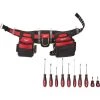 Milwaukee Adjustable Electricians Waist Tool Belt with Screwdriver Set (11-Piece) -Tool Storage Online Shop red milwaukee tool belts 48 22 8110 48 22 2710 64 1000
