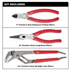 Milwaukee Adjustable Electricians Work Belt with 3-Pieces Pliers Kit -Tool Storage Online Shop red milwaukee tool belts 48 22 8110 48 22 6331 66 1000