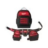 Milwaukee Adjustable Electricians Work Belt with Ultimate Jobsite Backpack