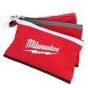 Milwaukee 12 in. Zipper Tool Bag in Multi-Color (3-Pack)