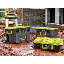 RYOBI LINK Rolling Tool Box -Tool Storage Online Shop ryobi green ryobi modular tool storage systems stm201 fa 1000
