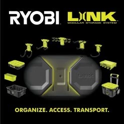 RYOBI LINK Rolling Tool Box with LINK Medium Tool Box and LINK Standard Tool Box 31 RYOBI LINK Rolling Tool Box with LINK Medium Tool Box and LINK Standard Tool Box -Tool Storage Online Shop ryobi green ryobi modular tool storage systems stm201 stm102 stm101 31 1000