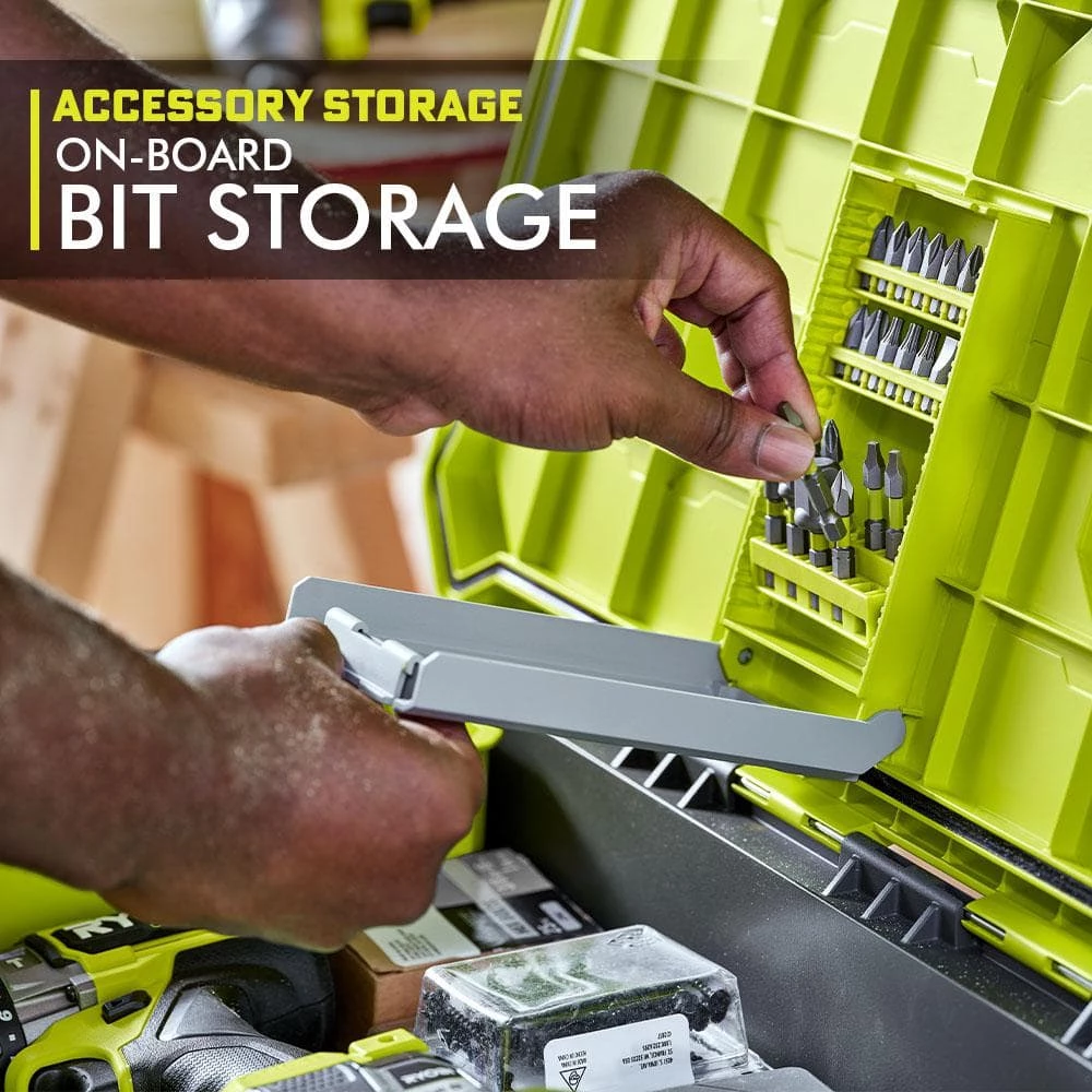 RYOBI LINK Rolling Tool Box with LINK Medium Tool Box and LINK Standard Tool Box 11 RYOBI LINK Rolling Tool Box with LINK Medium Tool Box and LINK Standard Tool Box - Image 9