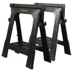 Stanley 31 in. Folding Sawhorse (2-Pack)