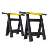 Stanley 32 in. 2-Way Adjustable Folding Sawhorse (2-Pack)
