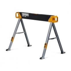 TOUGHBUILT 42.4"W x 28.8"H C550 Powder-Coat Steel Sawhorse and Jobsite Table with 1100 lb capacity 20 TOUGHBUILT 42.4"W x 28.8"H C550 Powder-Coat Steel Sawhorse and Jobsite Table with 1100 lb capacity -Tool Storage Online Shop toughbuilt saw horses tb c550 1f 1000