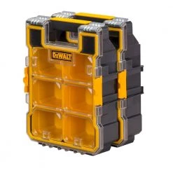 DEWALT 6-Compartments Small Parts Organizer -Tool Storage Online Shop yellow black dewalt small parts organizers dwst14735 4f 1000