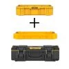 DEWALT 22 in. ToughSystem 2.0 Deep Tool Tray with ToughSystem 2.0 Shallow Tool Tray and ToughSystem 2.0 Small Tool Box -Tool Storage Online Shop yellow modular tool storage systems dwst08120w11065 64 1000
